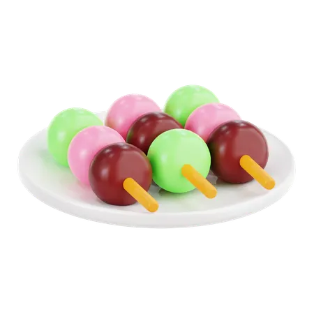 Dango  3D Icon
