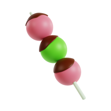 Dango  3D Icon