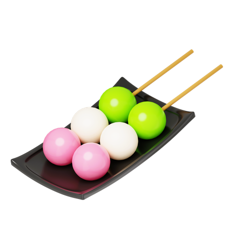 Dango  3D Icon