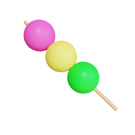 Dango  3D Icon