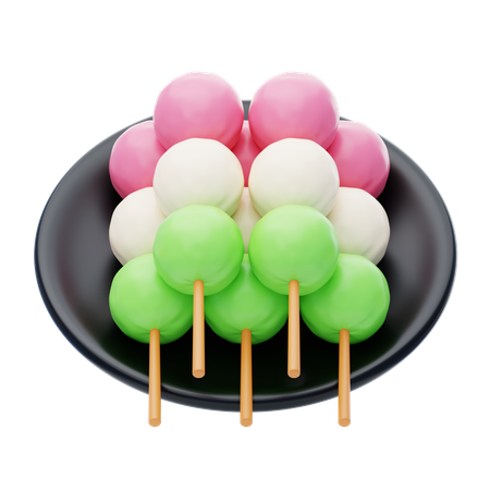 Dango  3D Icon