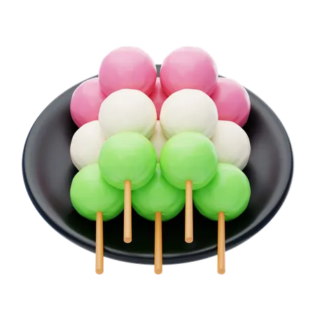 Dango  3D Icon