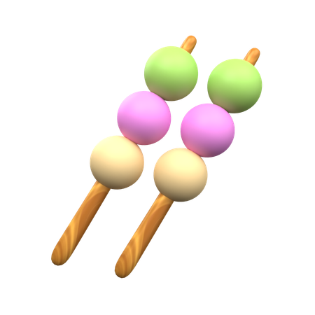 Dango  3D Icon