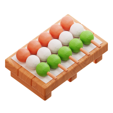 Dango  3D Icon