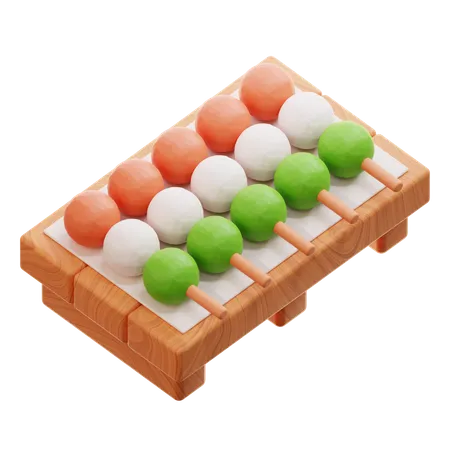 Dango  3D Icon