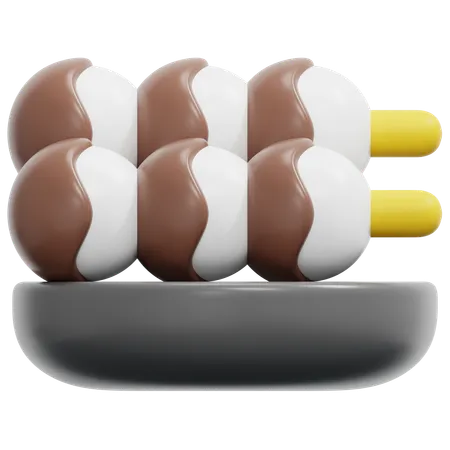 Dango  3D Icon