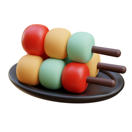 Dango  3D Icon