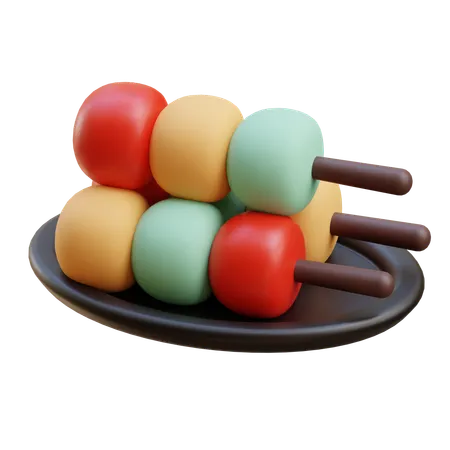 Dango  3D Icon
