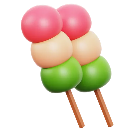 Dango  3D Icon