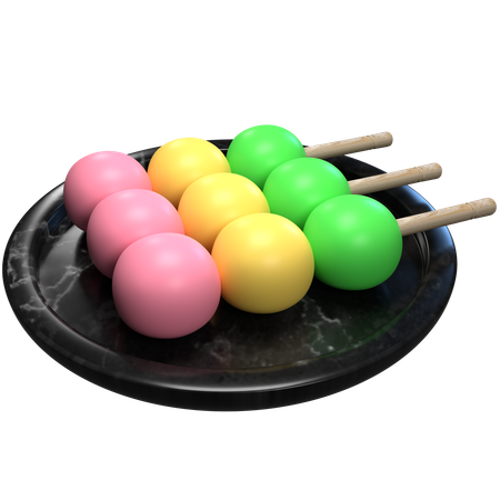 Dango  3D Icon