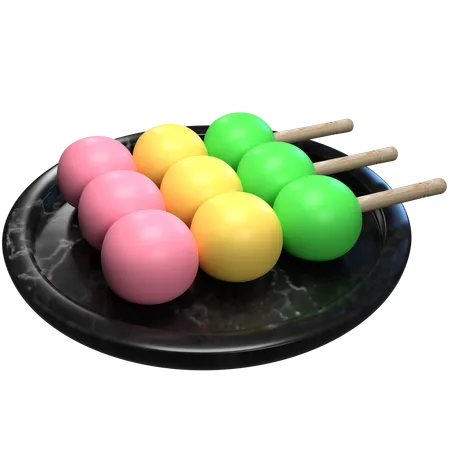 Dango  3D Icon