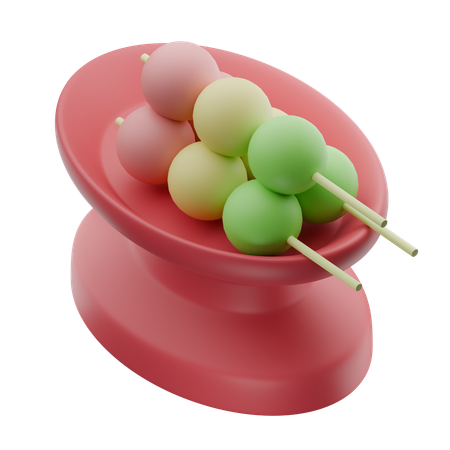 Dango  3D Icon