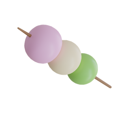 Dango  3D Icon