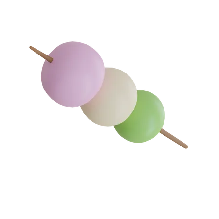 Dango  3D Icon