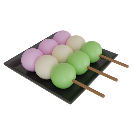 Dango  3D Icon