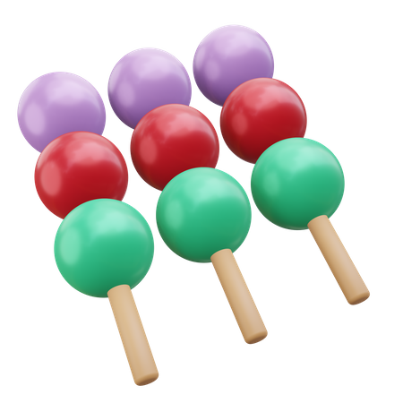 Dango  3D Icon