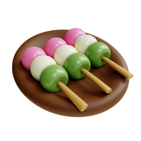 Dango  3D Icon