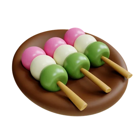 Dango  3D Icon