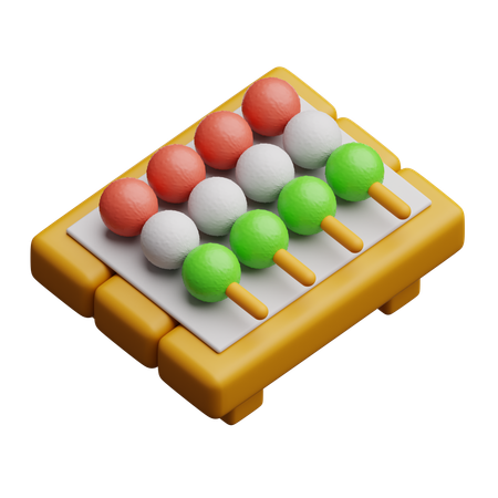 Dango  3D Icon