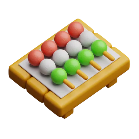 Dango  3D Icon