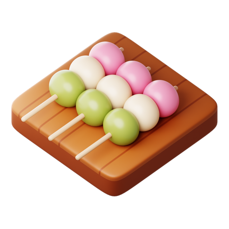 Dango  3D Icon