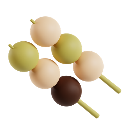 Dango  3D Icon