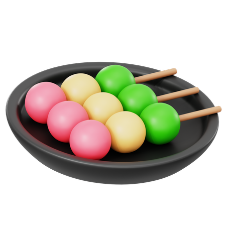Dango  3D Icon