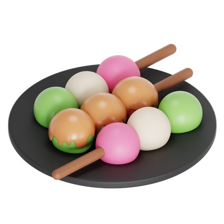 Dango  3D Icon