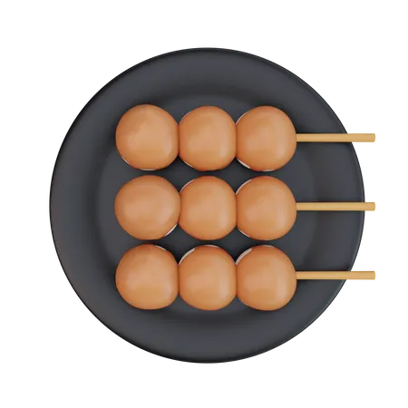 Bola de dango  3D Icon