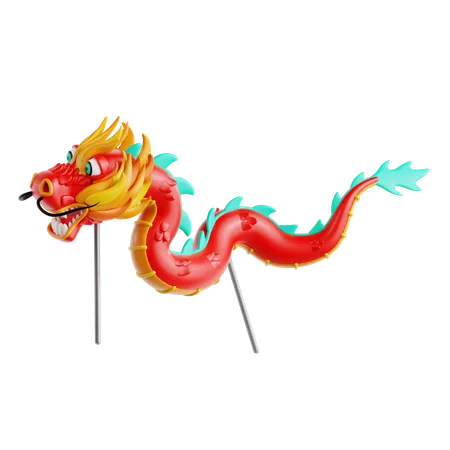 Danse du dragon  3D Icon