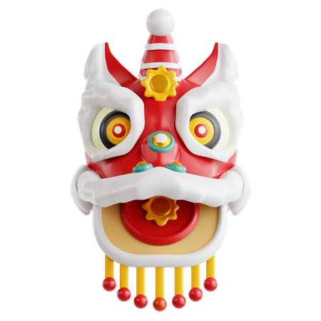 Danse du dragon-lion  3D Icon