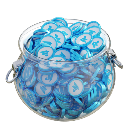 Dao Clear Glass Pot  3D Icon