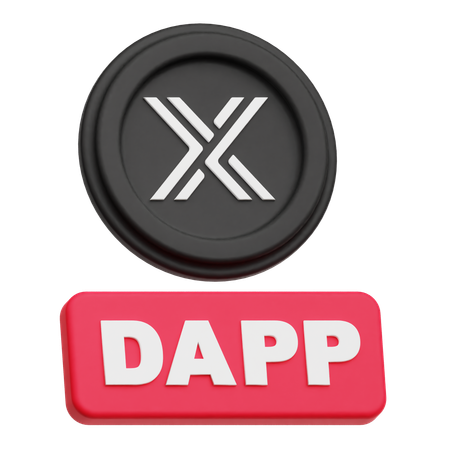 변경 불가능한 dapp  3D Icon