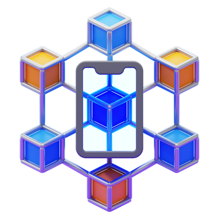 Dapps  3D Icon