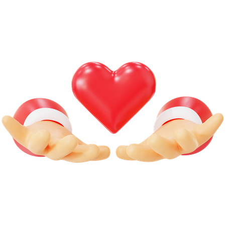 Dar amor  3D Icon