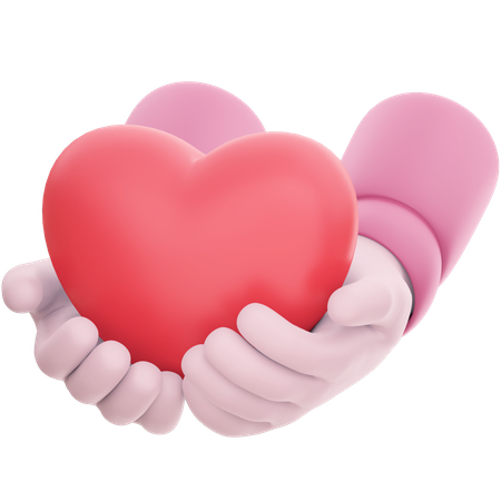 Dar amor  3D Icon