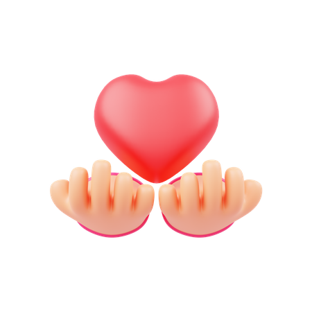 Dar amor  3D Icon