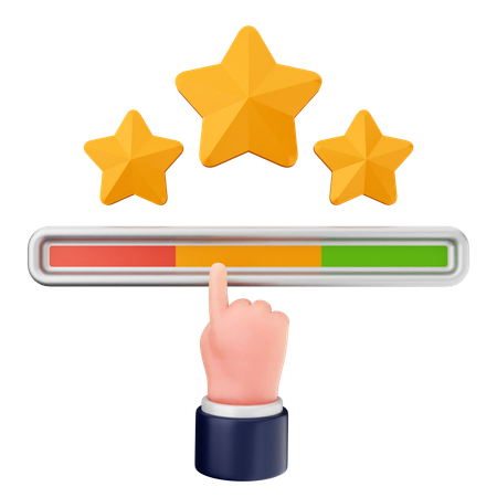 Dar calificación de estrellas a la reseña  3D Icon