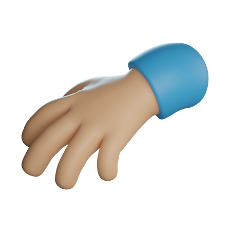 Dar um gesto com a mão  3D Icon