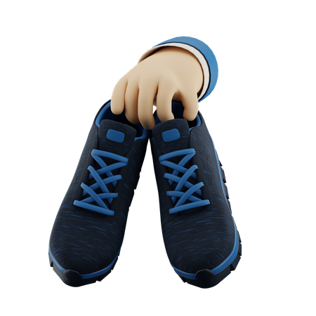 Dê sapatos  3D Icon
