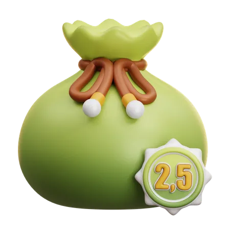 Dê zakat  3D Icon