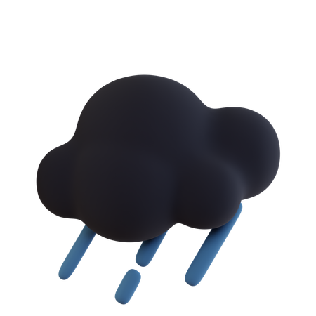 Dark Cloud Heavy Rain  3D Icon