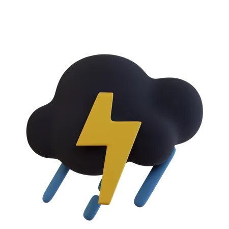 Dark Cloud Thunder Heavy Rain  3D Icon