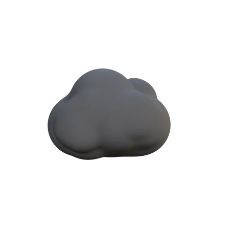 Dark Clouds  3D Icon