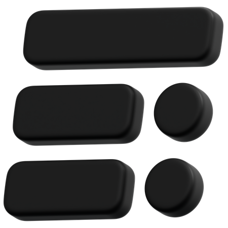 Dark Feed Layout  3D Icon