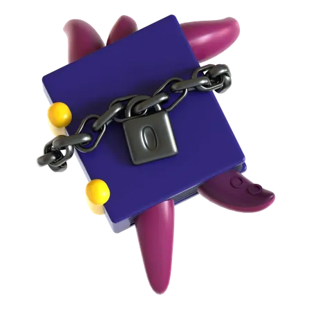 Dark Magic Book  3D Icon