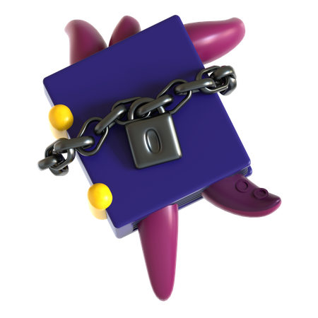 Dark Magic Book  3D Icon