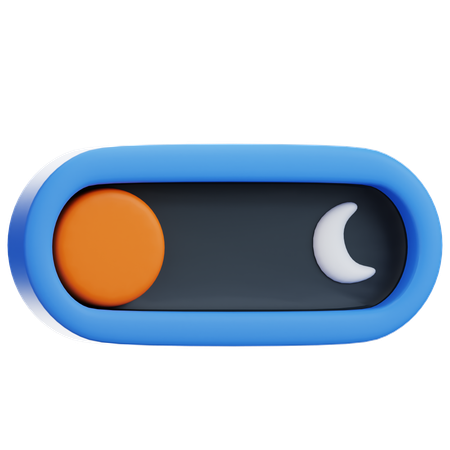 Dark Mode Toggle  3D Icon