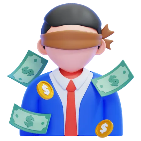 Dark Money  3D Icon