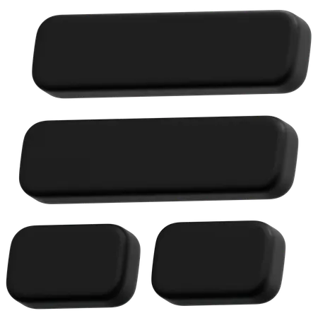 Dark Panel Layout  3D Icon